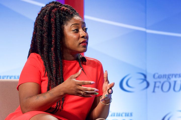 Alicia Garza, one of the founders of the Black Lives Matter movement. 