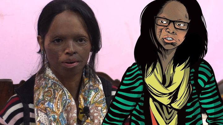 "Priya's Mirror," a new comic book scheduled to debut this month, demonstrates the trials three acid attack survivors face. The characters are based off of the experiences of women who have faced such attacks. Laxmi, from India, was attacked by her brother's friend when she was 16. 
