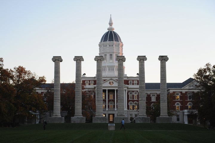 A group of black students at the University of Missouri claim to have been the target of a racially motivated attack on campus.