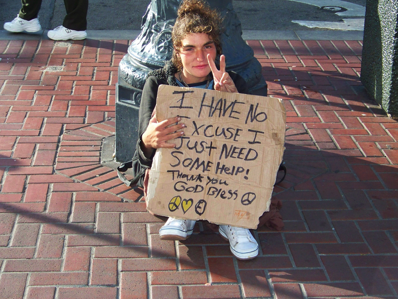 Poverty victims are not any more susceptible to alcohol or drug use than the average American, yet we often blame "bad decisi