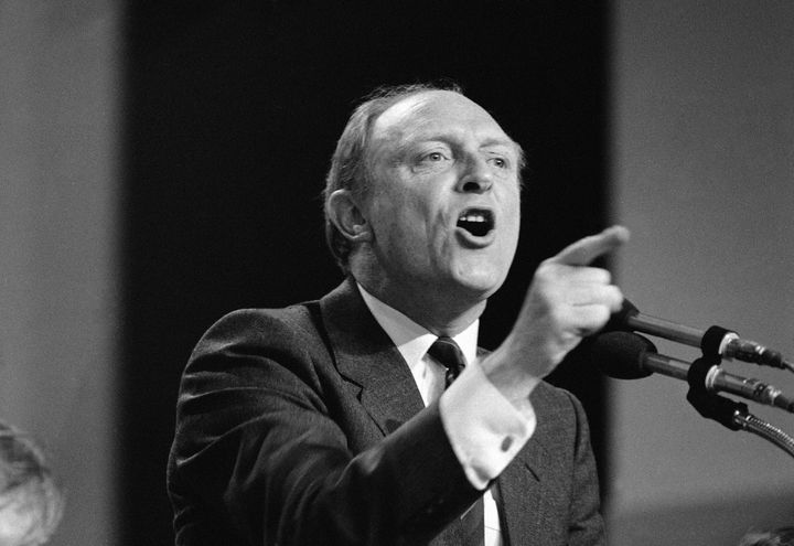 Neil Kinnock, in his heyday as Labour leader