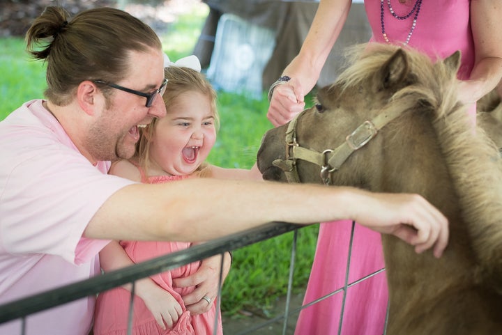 Four-year-old Phoebe Dooley is battling brain cancer.