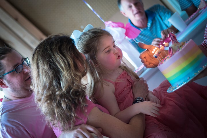 "She has a beautiful soul and has been a fighter since day one,” Phoebe's parents said.