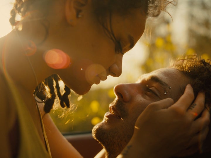 Sasha Lane and Shia LaBeouf star in a scene from "American Honey."