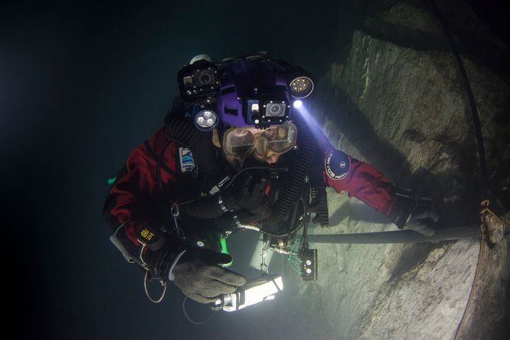 世界一深い水中洞窟を発見 「21世紀のコロンブスになった気分だ