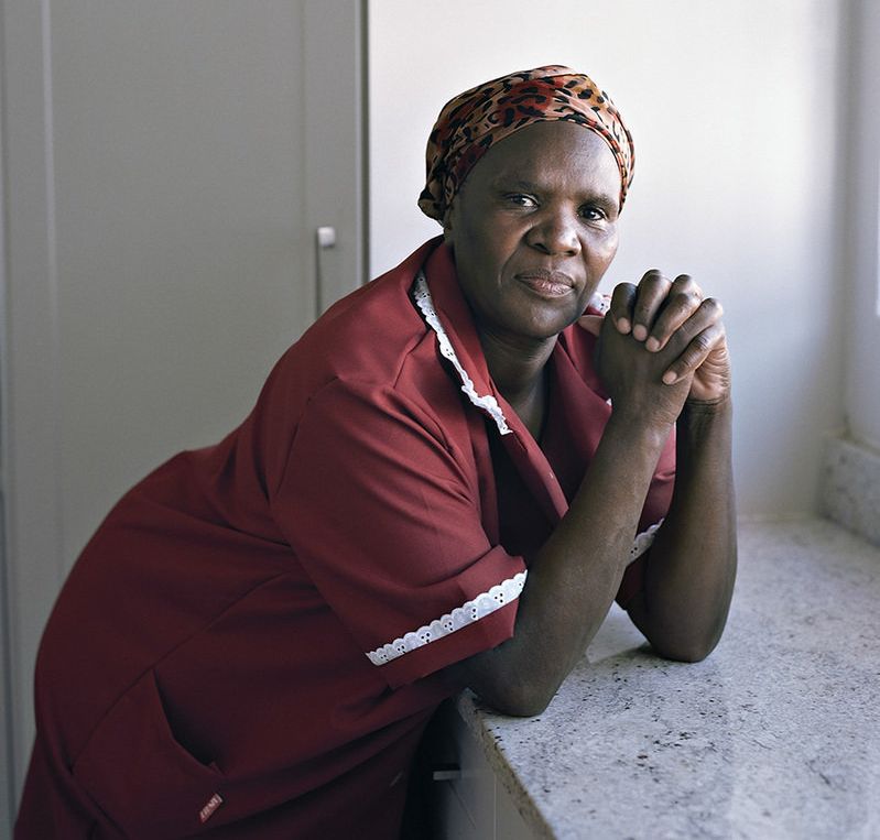 These portraits of black domestic workers shed light on race and identity politics in Cape Town.