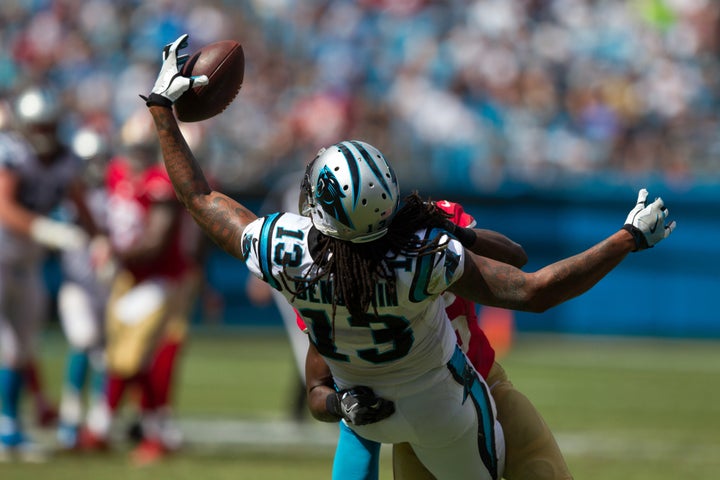 Kelvin Benjamin is too good of a player to be held catchless for an entire game.