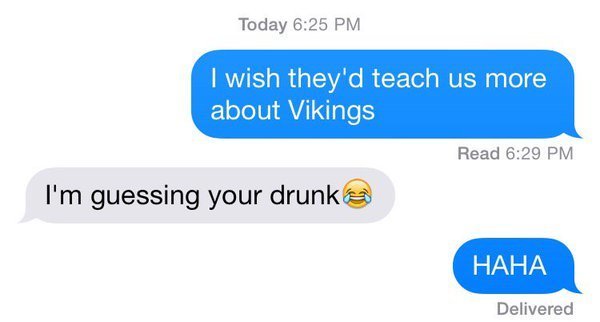 Woman S Icebreaker I Wish They D Teach Us More About Vikings Goes Viral Huffpost Null Woman S Icebreaker I Wish They D Teach Us More About Vikings Goes Viral Huffpost Null