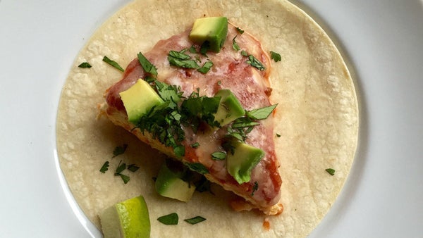 A fried egg served atop a warm corn tortilla and smothered in salsa is a delicious way to start your day. This slow-cook