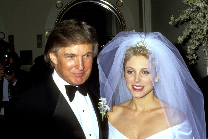 Trump and Marla Maples were themselves married in 1993 and divorced in 1999.