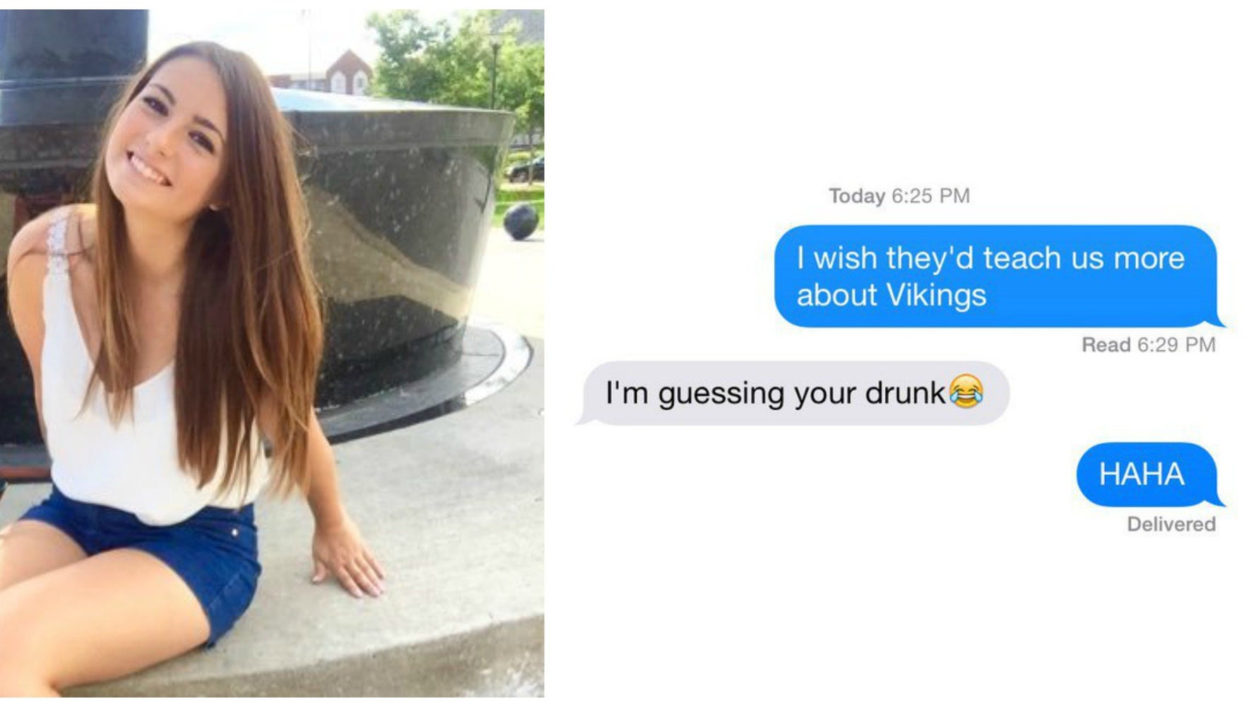 Woman S Icebreaker I Wish They D Teach Us More About Vikings Goes Viral Huffpost Null Woman S Icebreaker I Wish They D Teach Us More About Vikings Goes Viral Huffpost Null