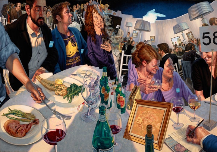 F. Scott Hess,Table #58, 2013, oil on canvas