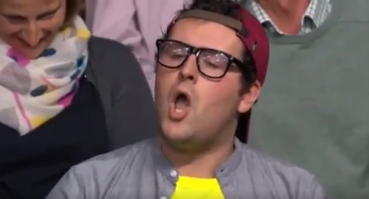 <strong>His claim provoked laughter from the audience</strong>
