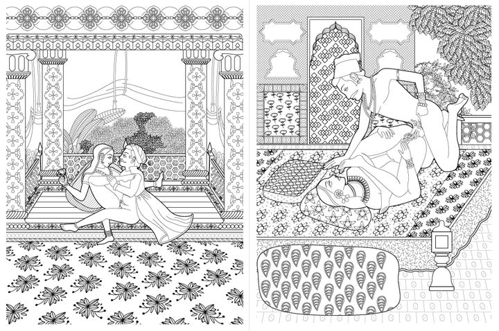 This Kama Sutra Colouring Book Is The Most Fun You Ll Have With Your Clothes On Nsfw