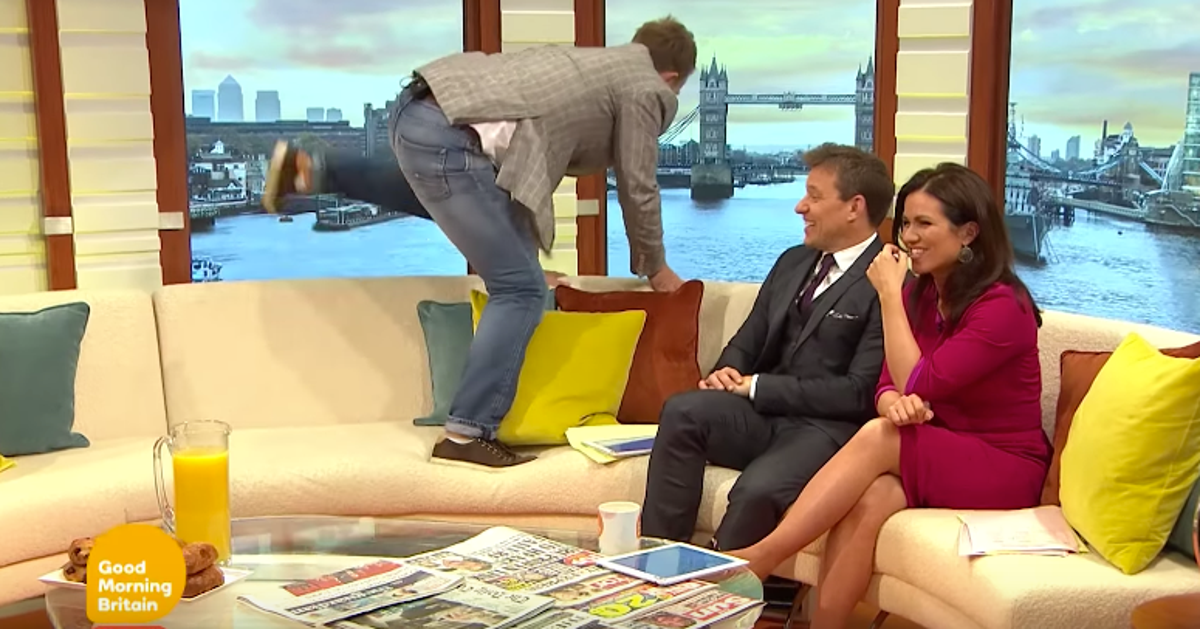 Bradley Walsh Has 'Good Morning Britain' Presenters Laughing As He