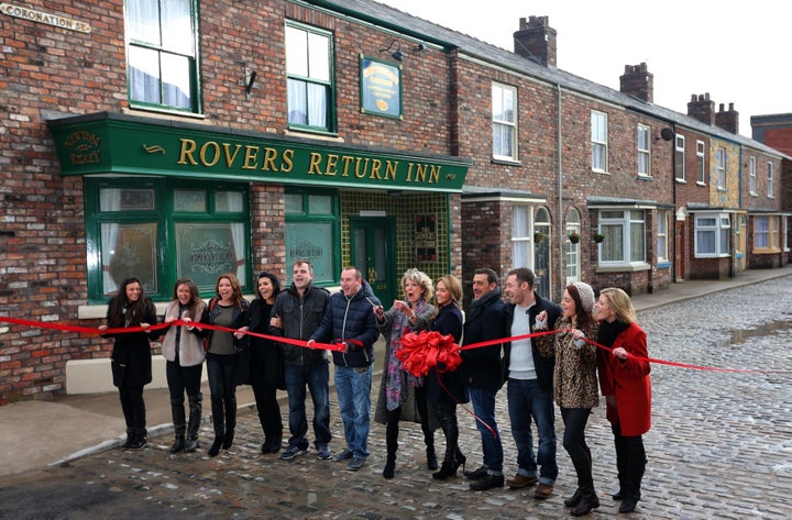 The soap moved to its new home in Salford's Media City in December 2013