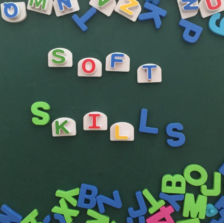 <p>Magnets on a blackboard</p>