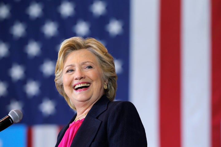 U.S. Democratic presidential nominee Hillary Clinton speaks at a campaign rally in Raleigh, North Carolina, U.S September 27,