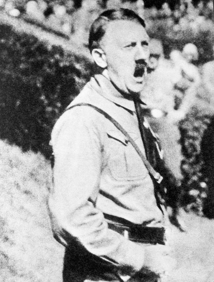 Historians say 6 million Jews were killed by the Nazis under Adolf Hitler before and during World War II