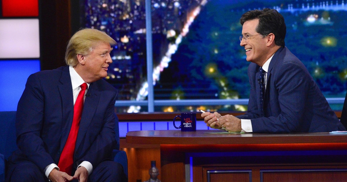 Stephen Colbert Explains Why Donald Trump Wouldn't Dare Return To 'Late ...