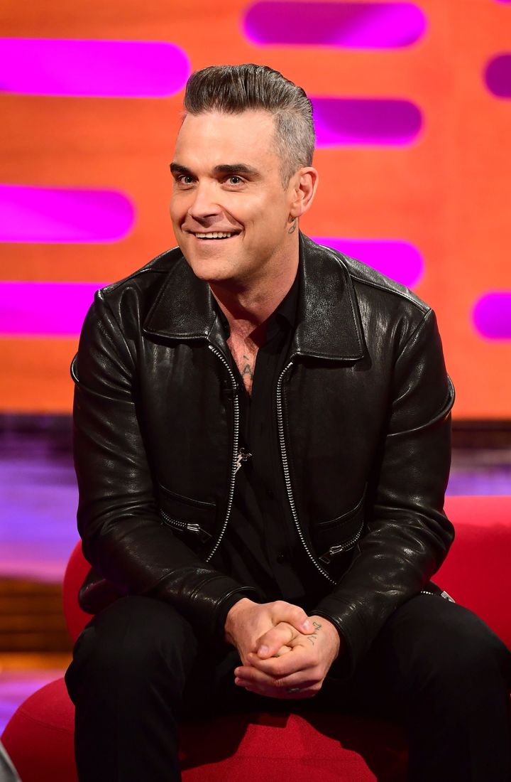 <strong>Robbie Williams appeared on 'The Graham Norton Show'</strong>