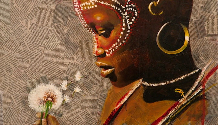S (anonymous) by LydiaEmily, part of her collection "Survivor Stories" at Garboushian Gallery.