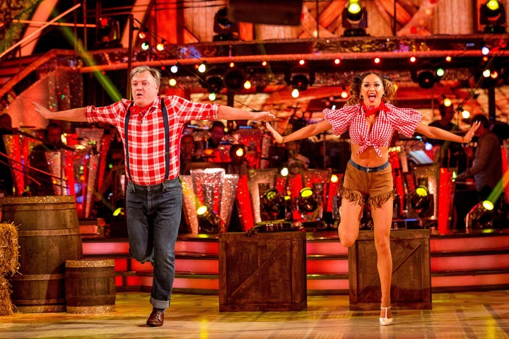 <strong>Ed Balls' Charleston was the highlight of Saturday's 'Strictly'</strong>