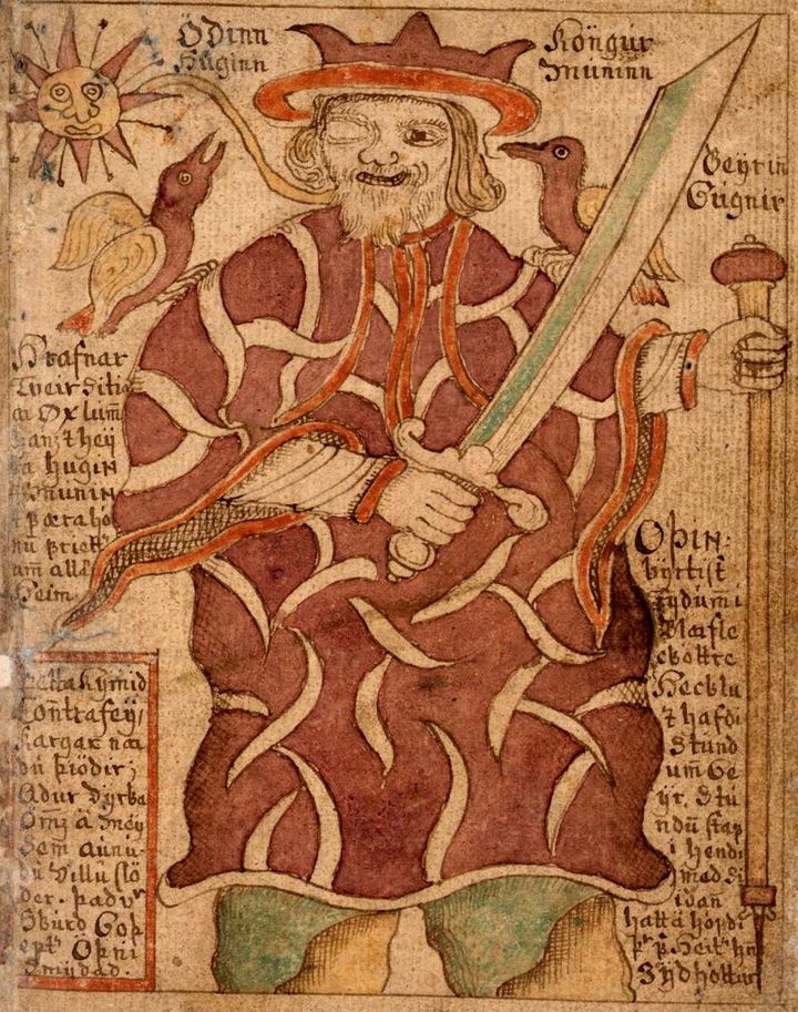 Odin, the one-eyed Norse God