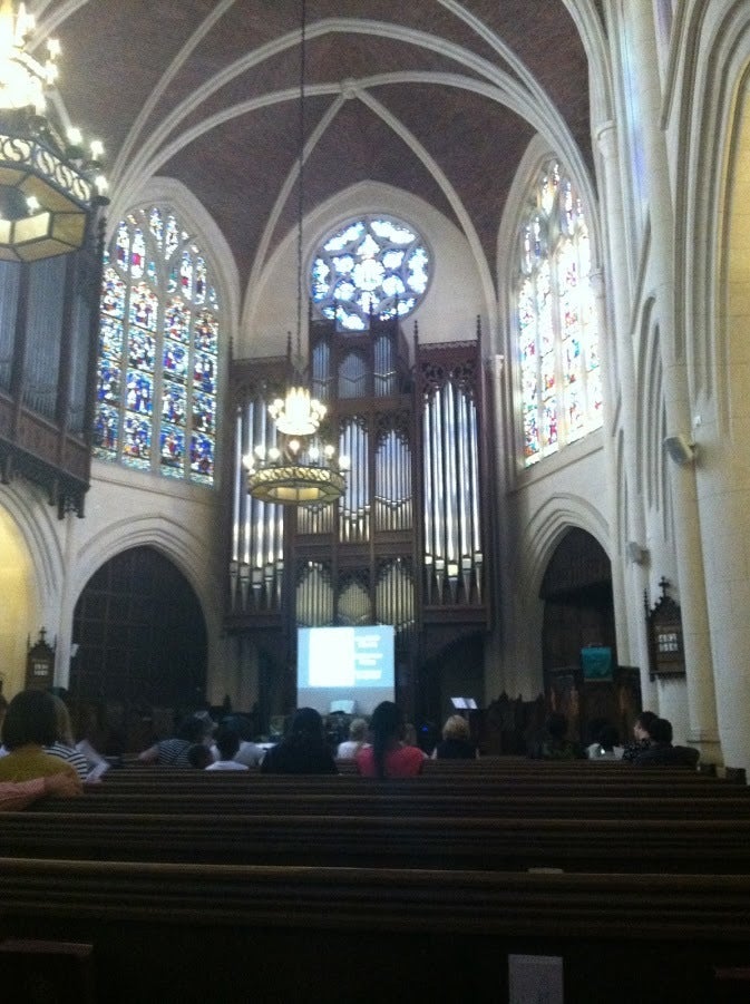 Inside The American Church in Paris