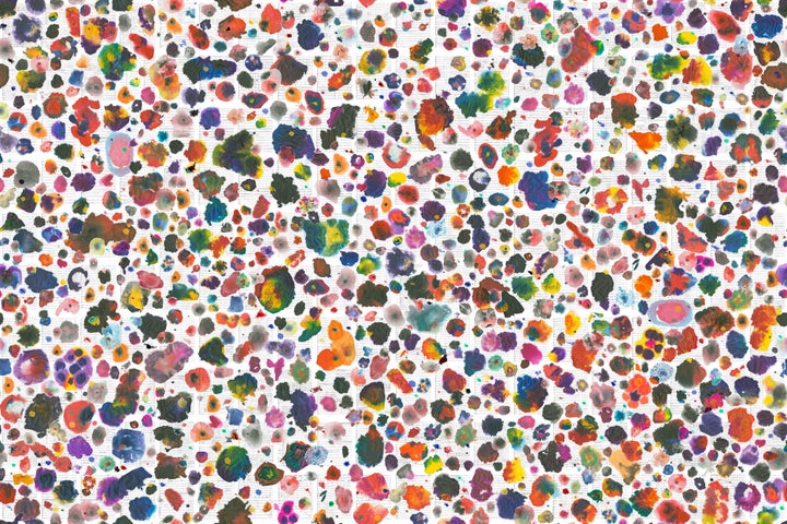 "A Midsummer Night's Dream" is composed of floral-like blotches on printed sheet music, and will become a part of the Portlan