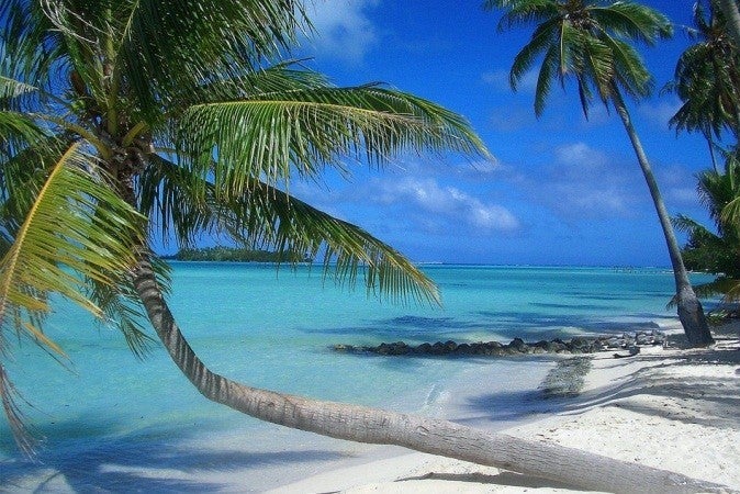 White sand Paradise in Indonesia