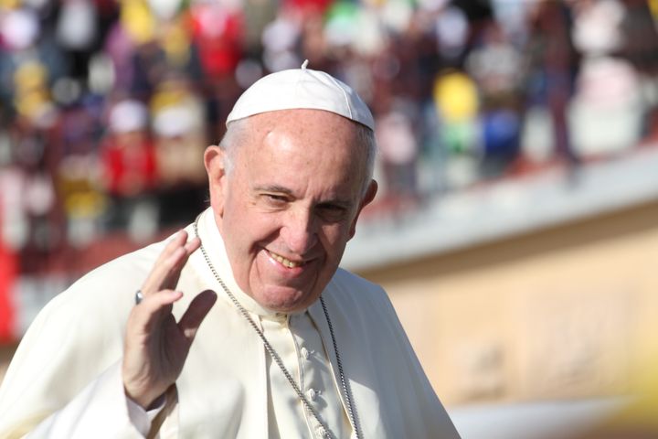 Pope Francis is telling American Catholics to pray before they vote. 