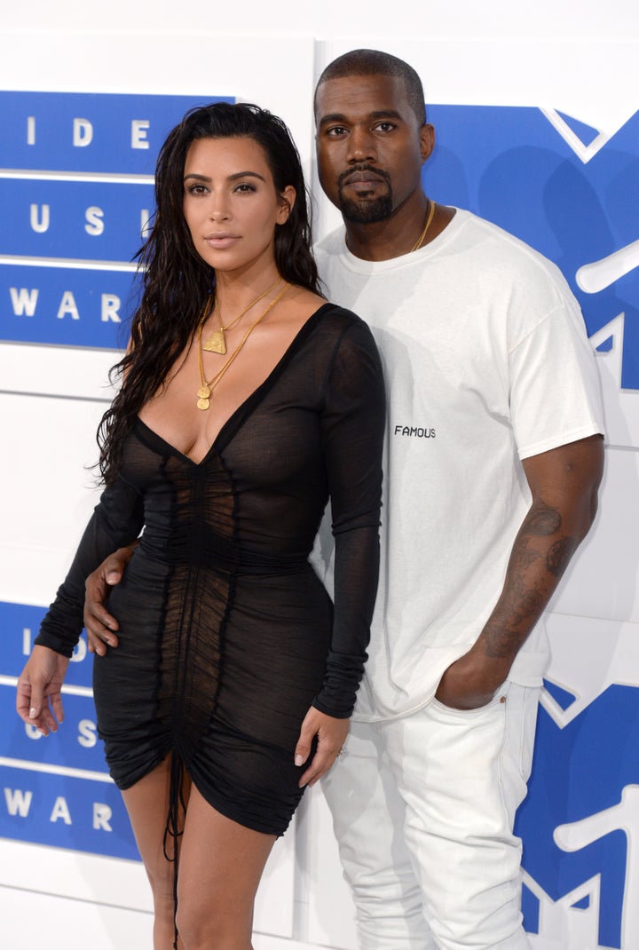 Kim Kardashian and Kanye West