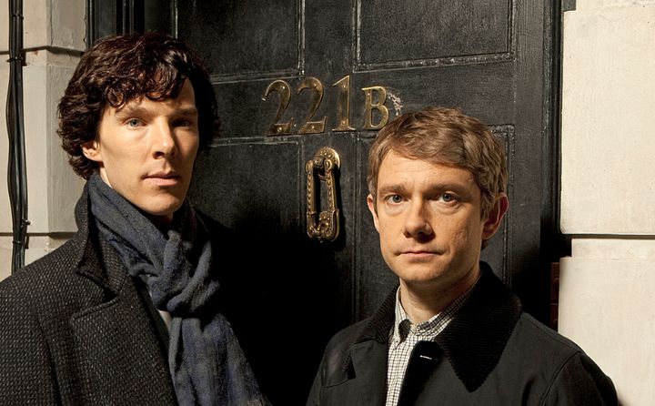 <strong>Benedict Cumberbatch and Martin Freeman have become worldwide stars since joining forces for the first 'Sherlock' in 2010</strong>