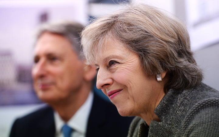 <strong>Theresa May is pushing ahead with plans for Brexit.</strong>