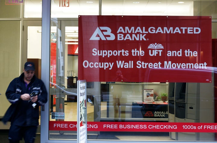 Union-owned Amalgamated Bank says it doesn't have the quotas or incentive systems that other banks employ.