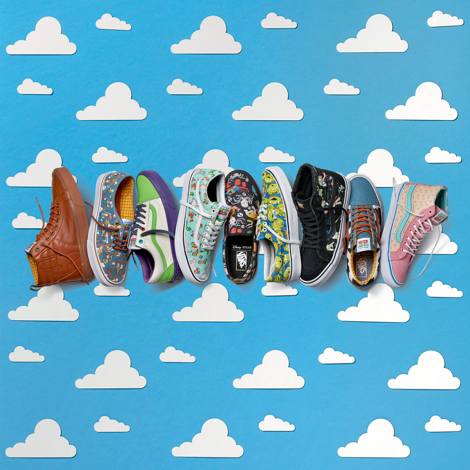 vans shoes toy story collection