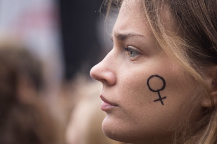 Polish women strike to signify grief in terms of the abortion ban in Poland, 03 October, 2016, Warsaw.