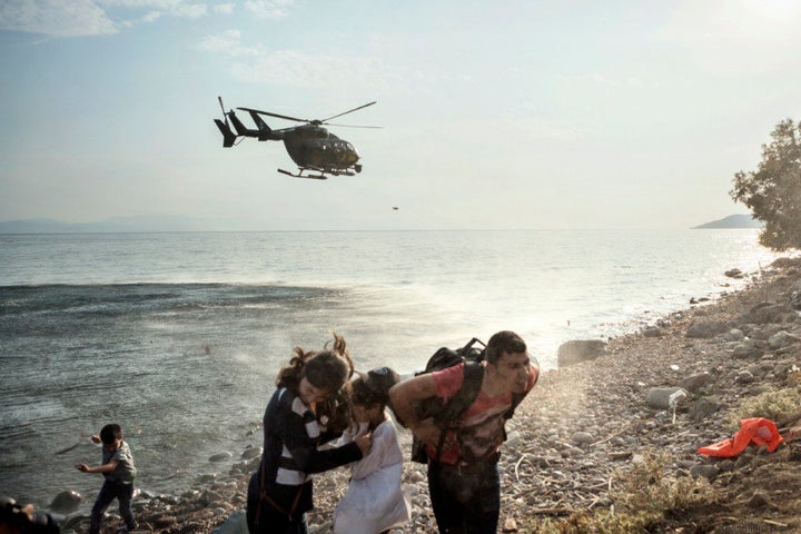 “Through my photographs I’m trying to show people what the refugee crisis is really like,” Alessandro Penso told HuffPost Italy.