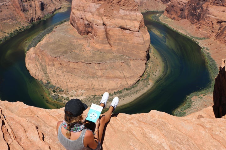 <p>"Let your hope be bigger than your fear." Horseshoe Bend, USA</p>