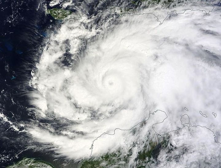 Hurricane Matthew roars through the Caribbean and threatens Florida and eastern seaboard