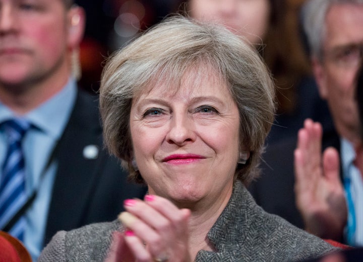 <strong>Grammar schools are a 'very personal thing' for Theresa May (pictured), Heidi Allen said</strong>
