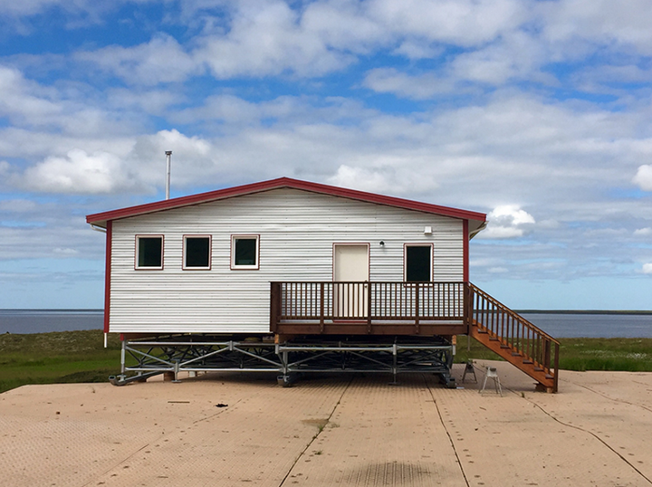 The Cold Climate Housing Research Center of Fairbanks worked with villagers to build a prototype home with self-sufficient wa