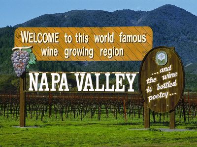 Welcome to this world famous wine growing region Napa Valley 