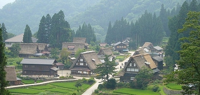 Japanese farmhouses