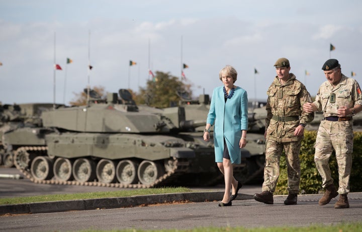 <strong>May visiting The Mercian Regiment</strong>