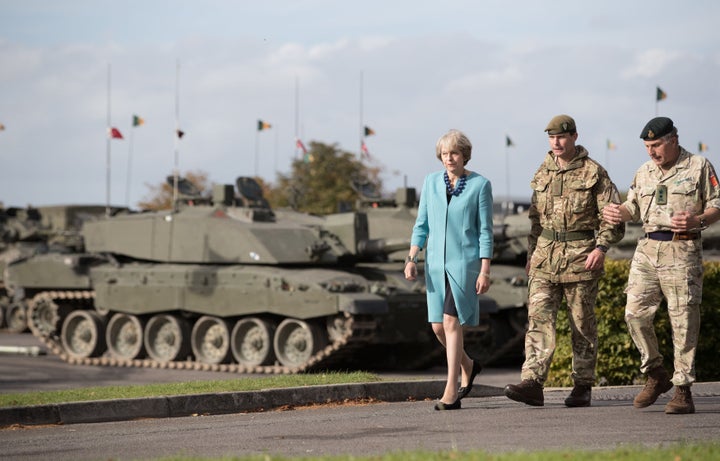 May visiting The Mercian Regiment