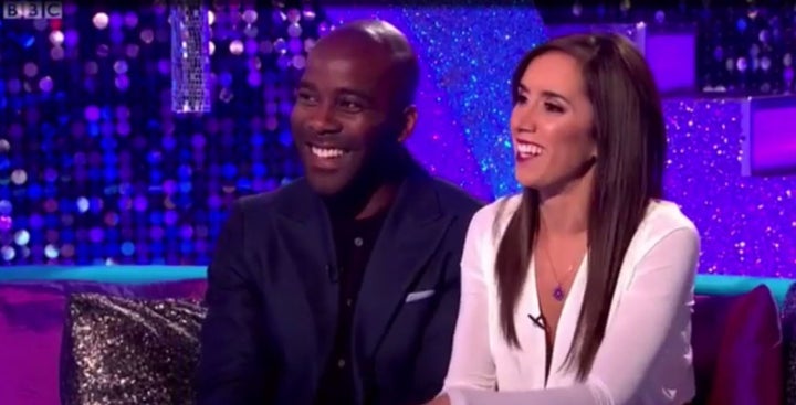 <strong>Melvin Odoom and Janette Manrara appeared on 'It Takes Two'</strong>