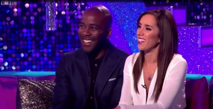 Melvin Odoom and Janette Manrara appeared on 'It Takes Two'