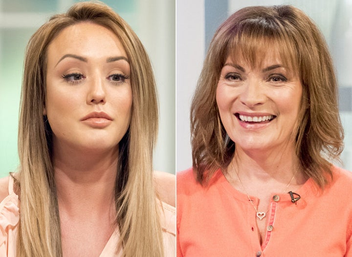 Charlotte Crosby branded Lorraine Kelly a 'bitch'